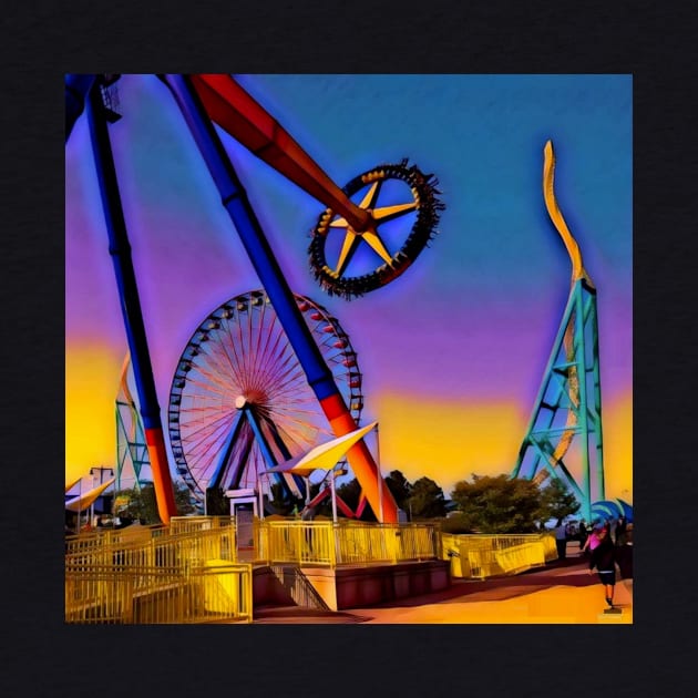 Radical Rides (Cedar Point) by sarahkathart90